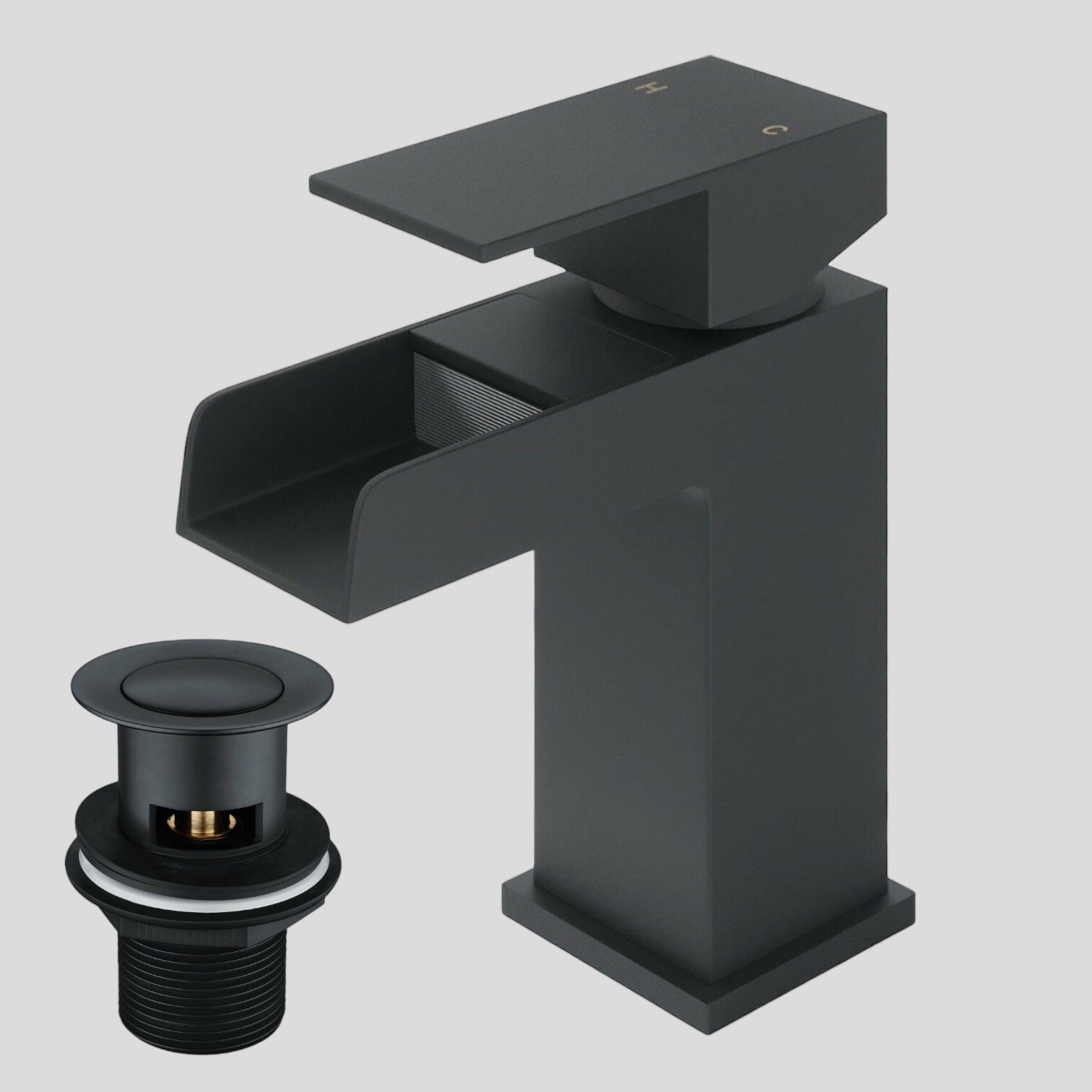 Single Handle Deck-Mounted Waterfall Bathroom Faucet For Sink 1 Hole Faucets Vanity Bath Mixer Tap In Oil Rubbed Bronze Yx 1363orb1d Us Single Handle Deck-Mounted Waterfall Bathroom Faucet For Sink 1 Hole Faucets Vanity Bath Mixer Tap In Oil Rubbed Bronze Yx 1363orb1d Us